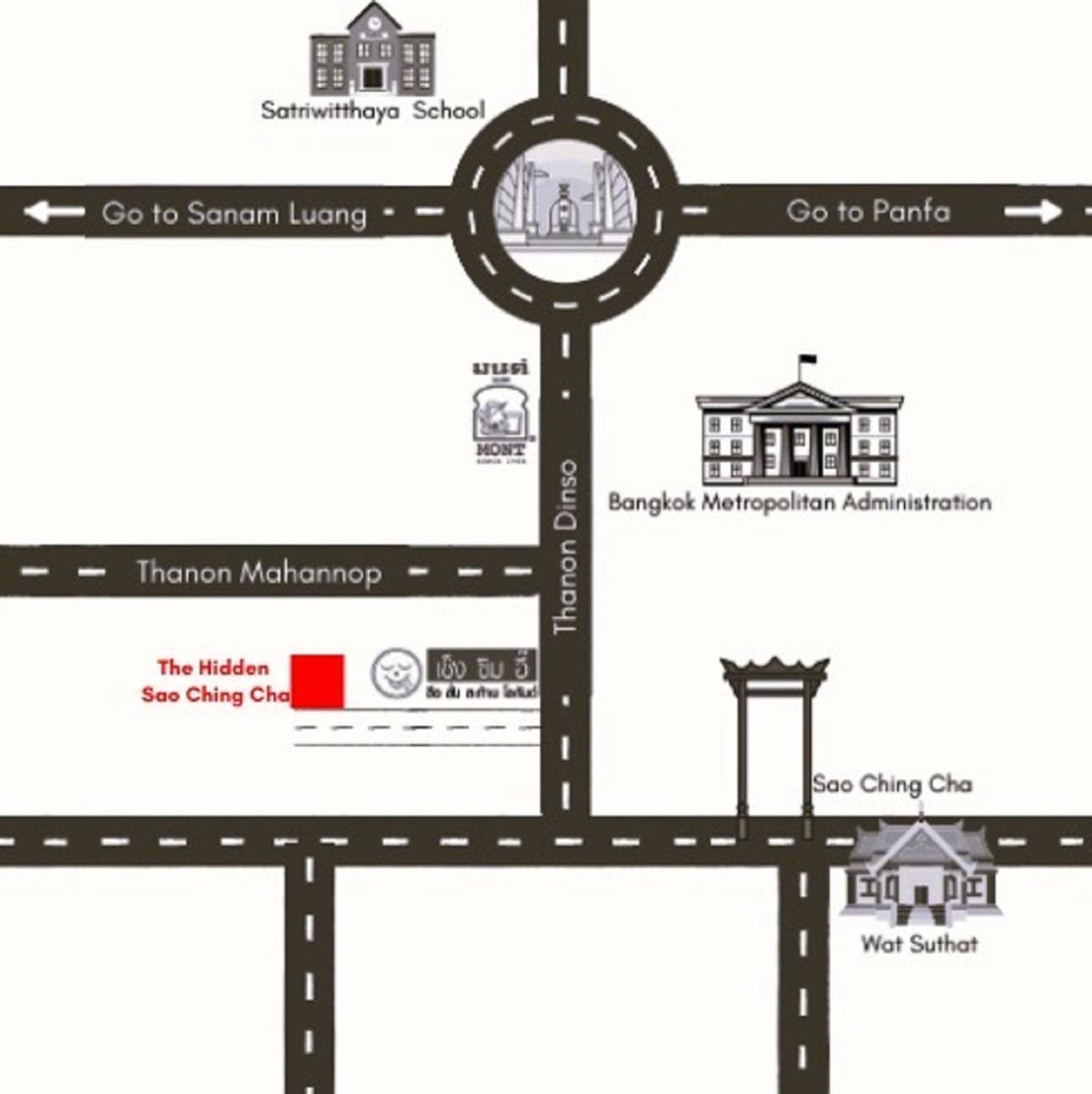 Go Inn Sao Chingcha - โกอินน์ เสาชิงช้า Bangkok Exterior foto